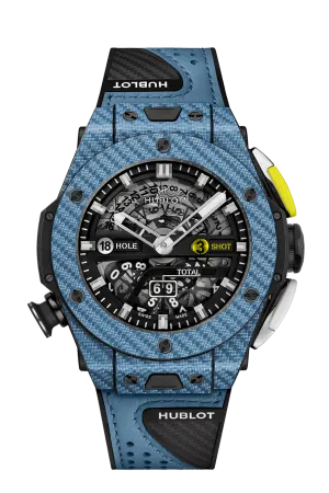 Hublot Big Bang Unico Golf Sky Blue Carbon, 45mm, Ref# 416.YE.1120.VR
