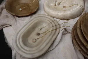 Indian Oval Marble Dish