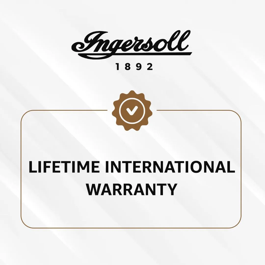 Ingersoll The Catalina Automatic Mens Analog Watch with Grey Dial and Brown Leather Strap - I12503