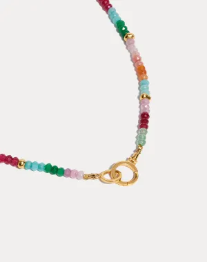 Iris Necklace in Gold