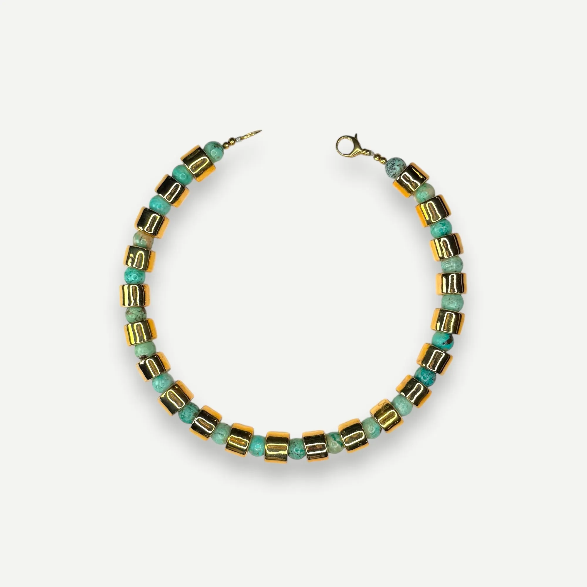 KARAT & TURQ SUNDRY.  BEAD TWO.