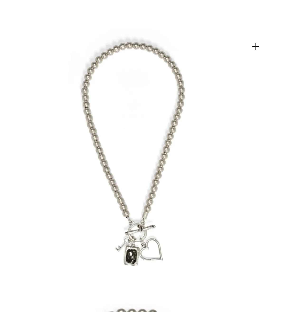 Key To My Heart Pewter Necklace