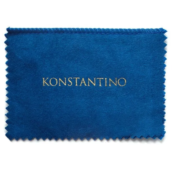 Konstantino Men's Sterling Silver Flat Link Bracelet