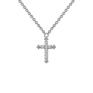 Lafonn 0.07 CTW Cross Necklace