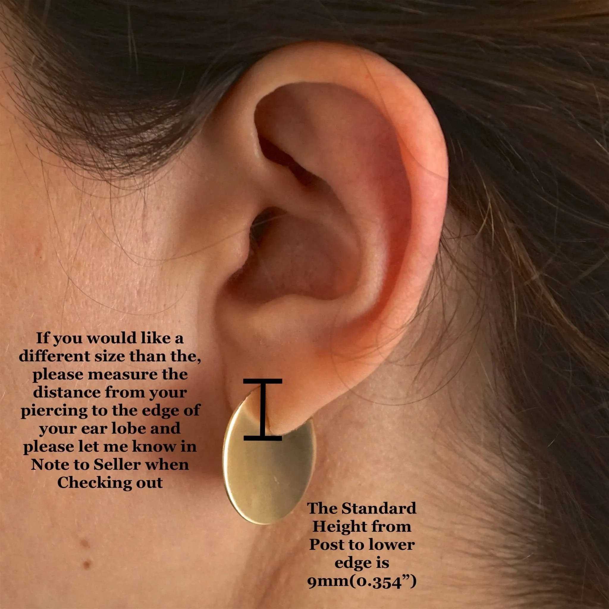 Large Circle Stud Earrings: Attention-Grabbing Statement Pieces 0286