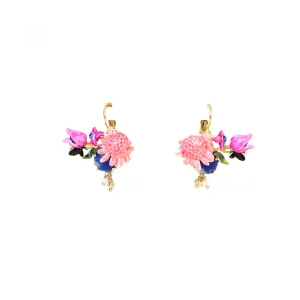 Les Nereides Hiver A Giverny Sleeper Earrings