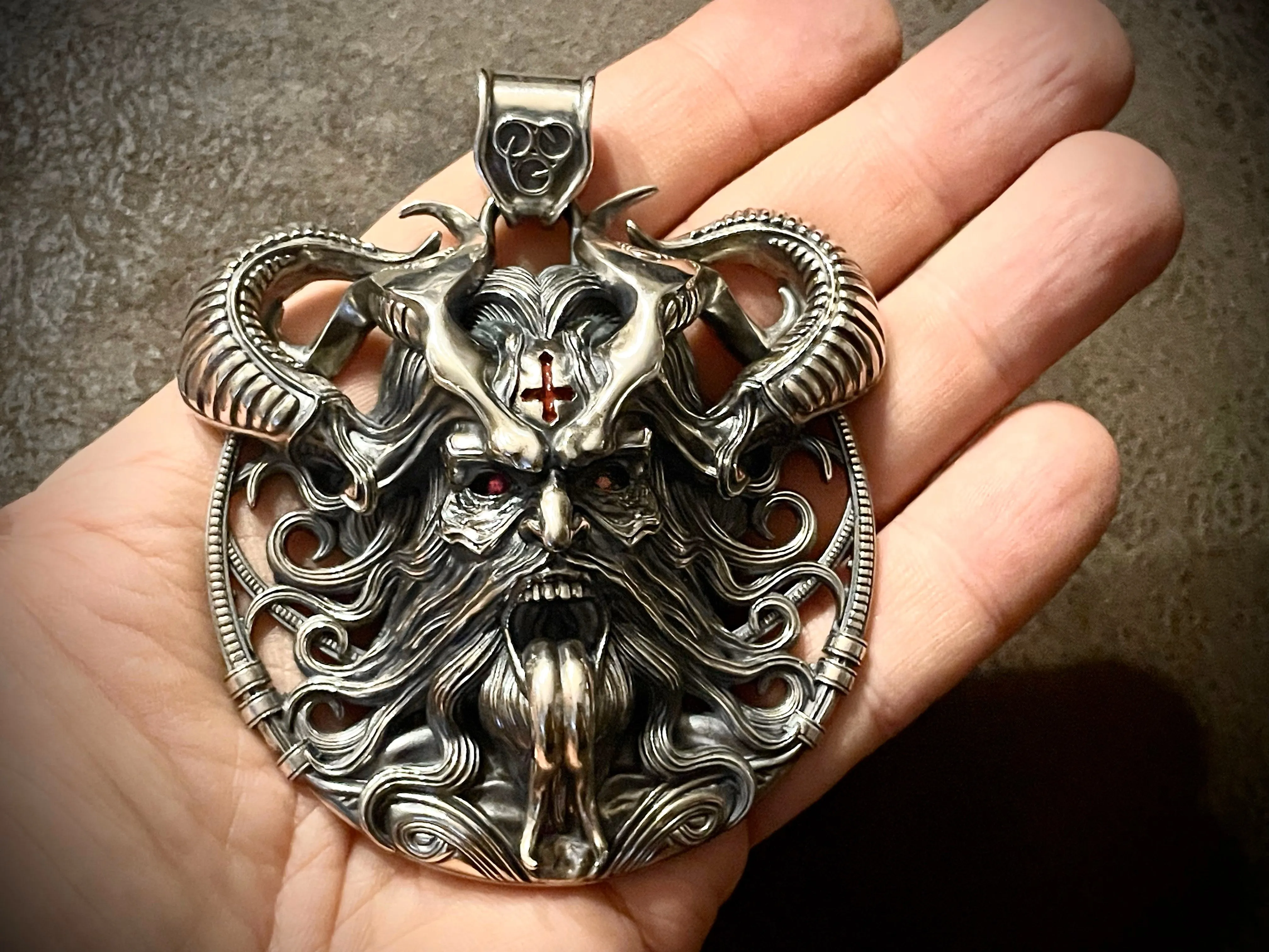 Limited Edition “Banished by Sin" Devil's Amulet