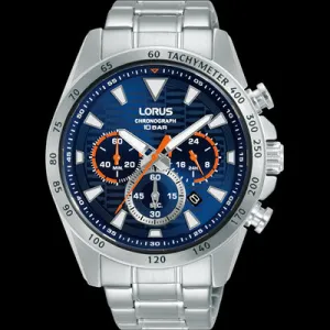 Lorus Mens 100M Navy Dial Watch RT353KX-9