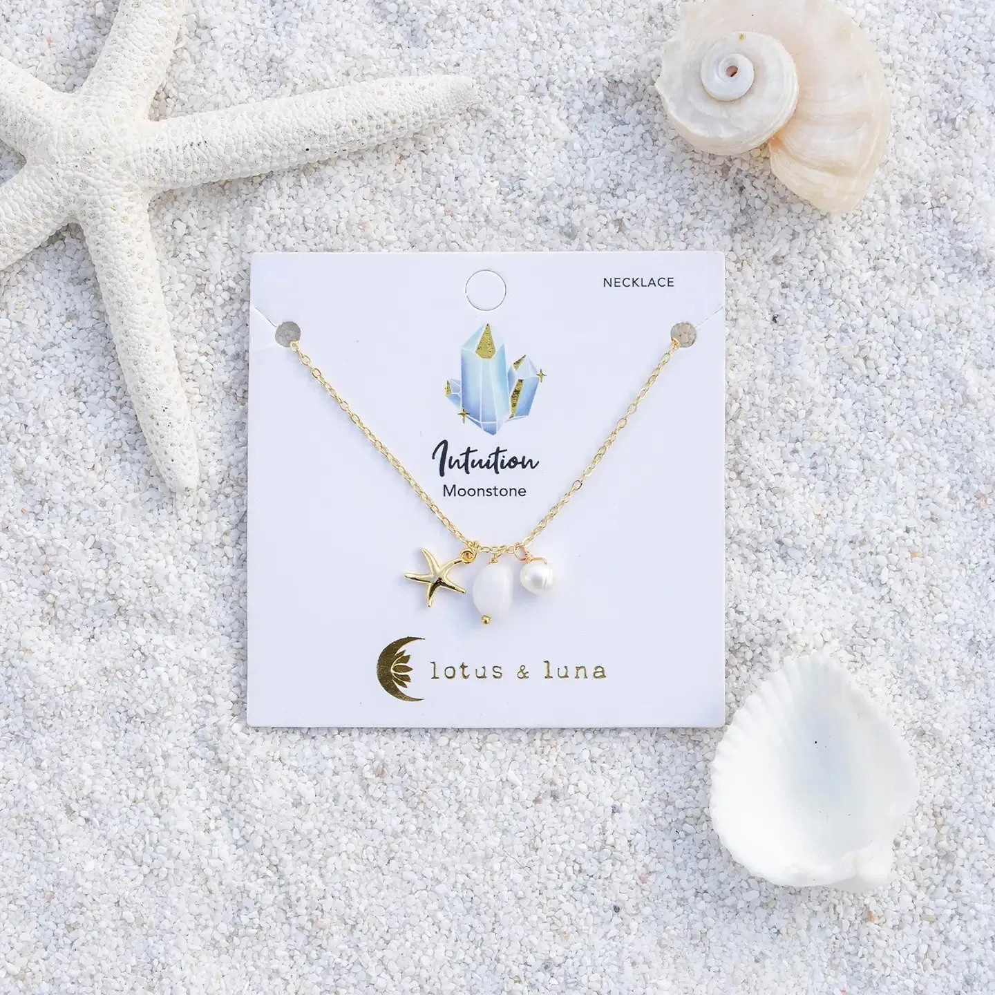 Lotus & Luna Luna Starfish Onshore Necklace
