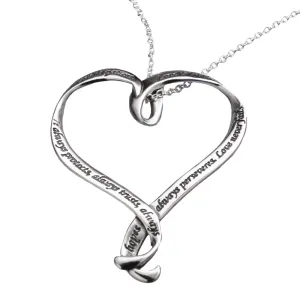 Love Is Patient, Love Is Kind - 1 Corinthians 13 Necklace