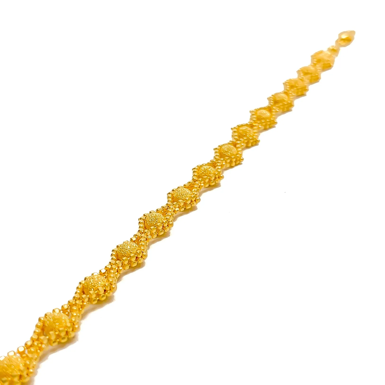 Lovely Fashionable 22K Gold Bracelet