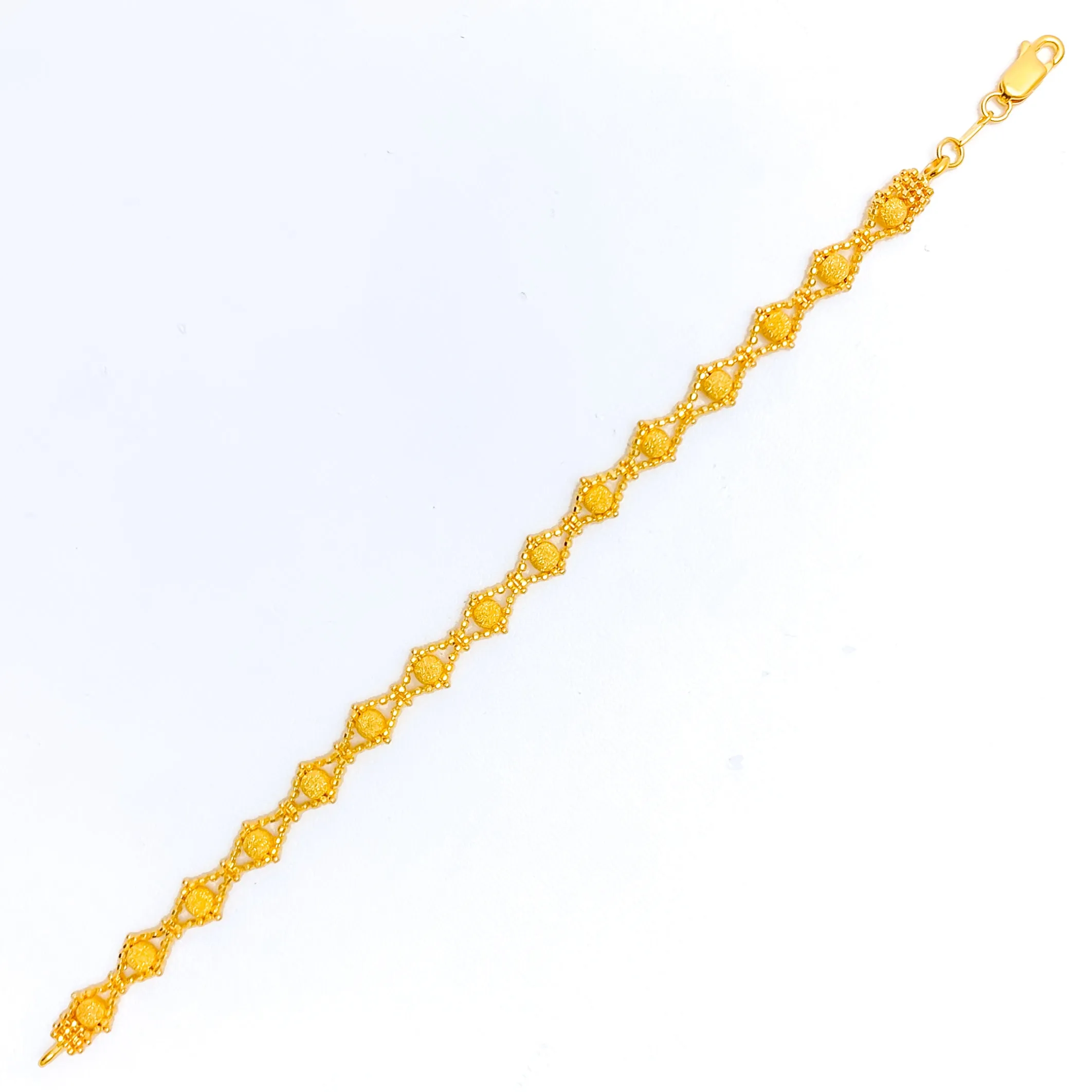 Lovely Fashionable 22K Gold Bracelet