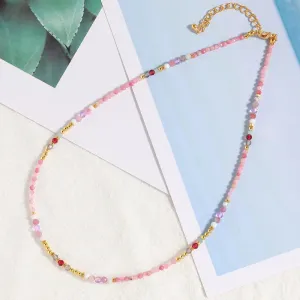 Lucy Delicate Beaded Necklace