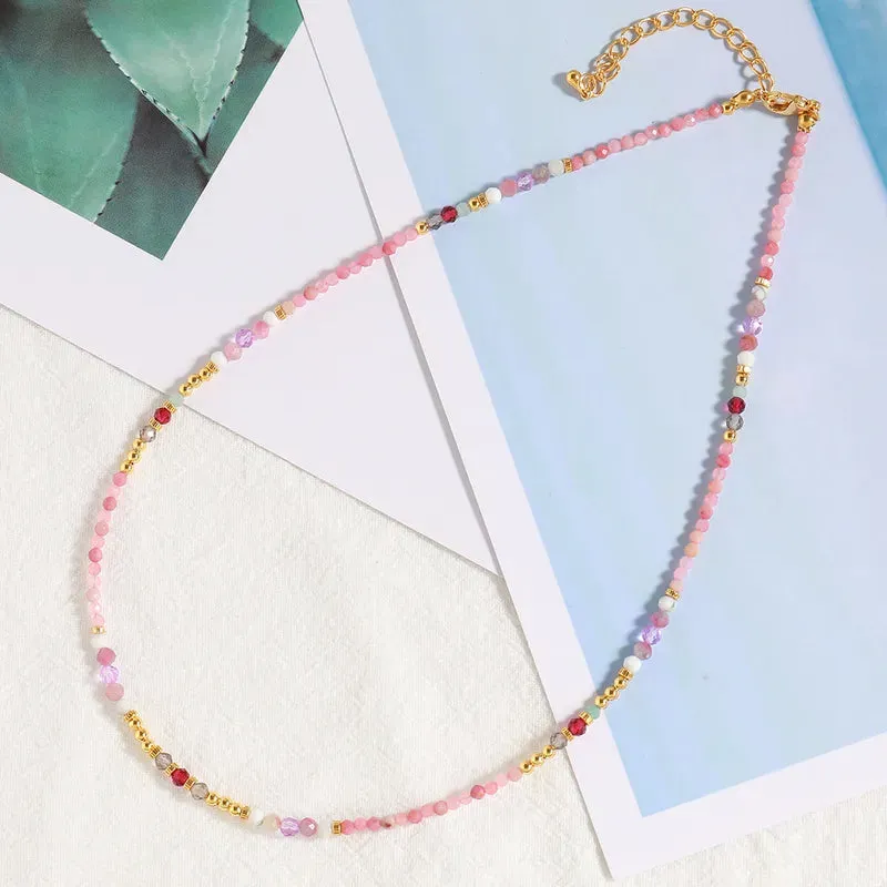 Lucy Delicate Beaded Necklace