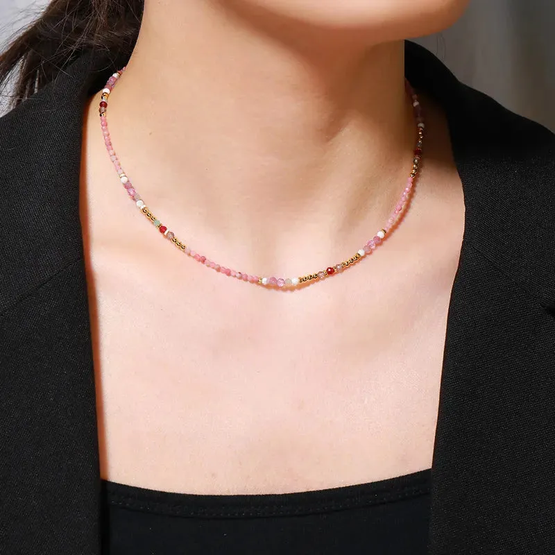 Lucy Delicate Beaded Necklace