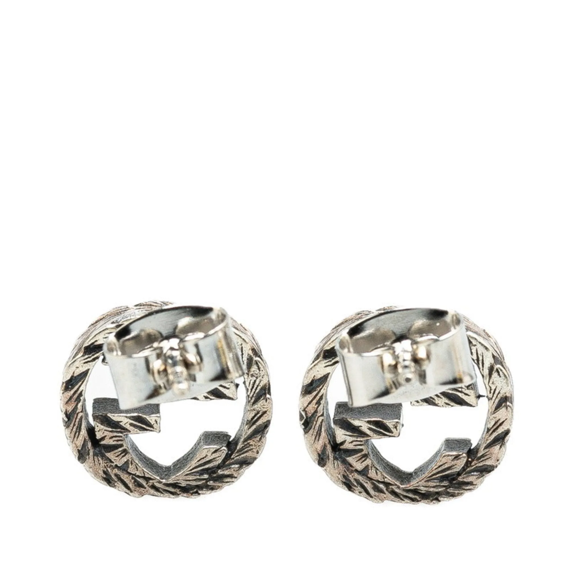 Luxurious Metal Earrings with Box