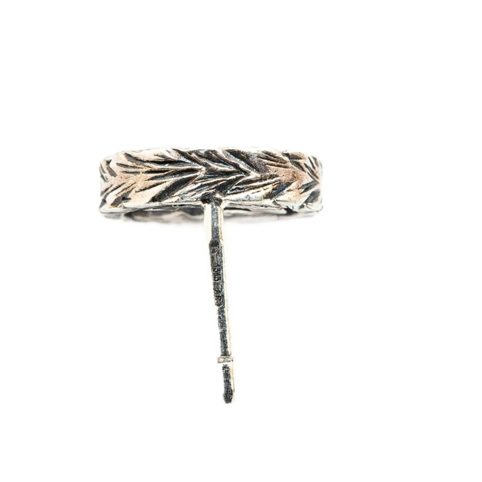 Luxurious Metal Earrings with Box