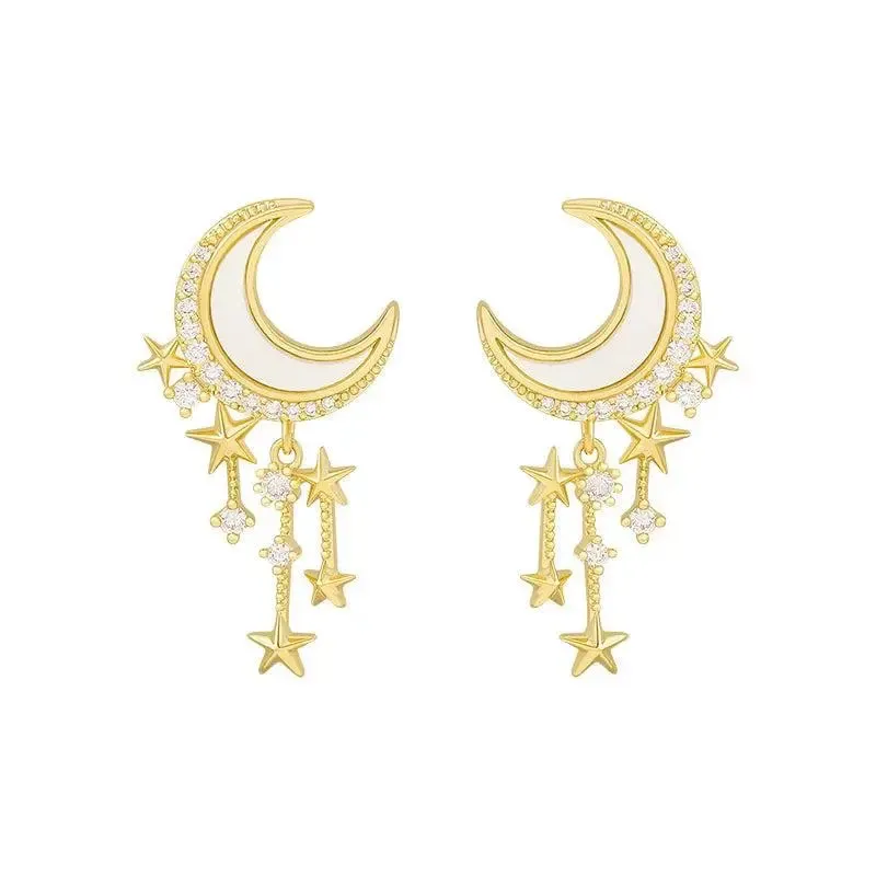 Luxurious Moonlight Earrings