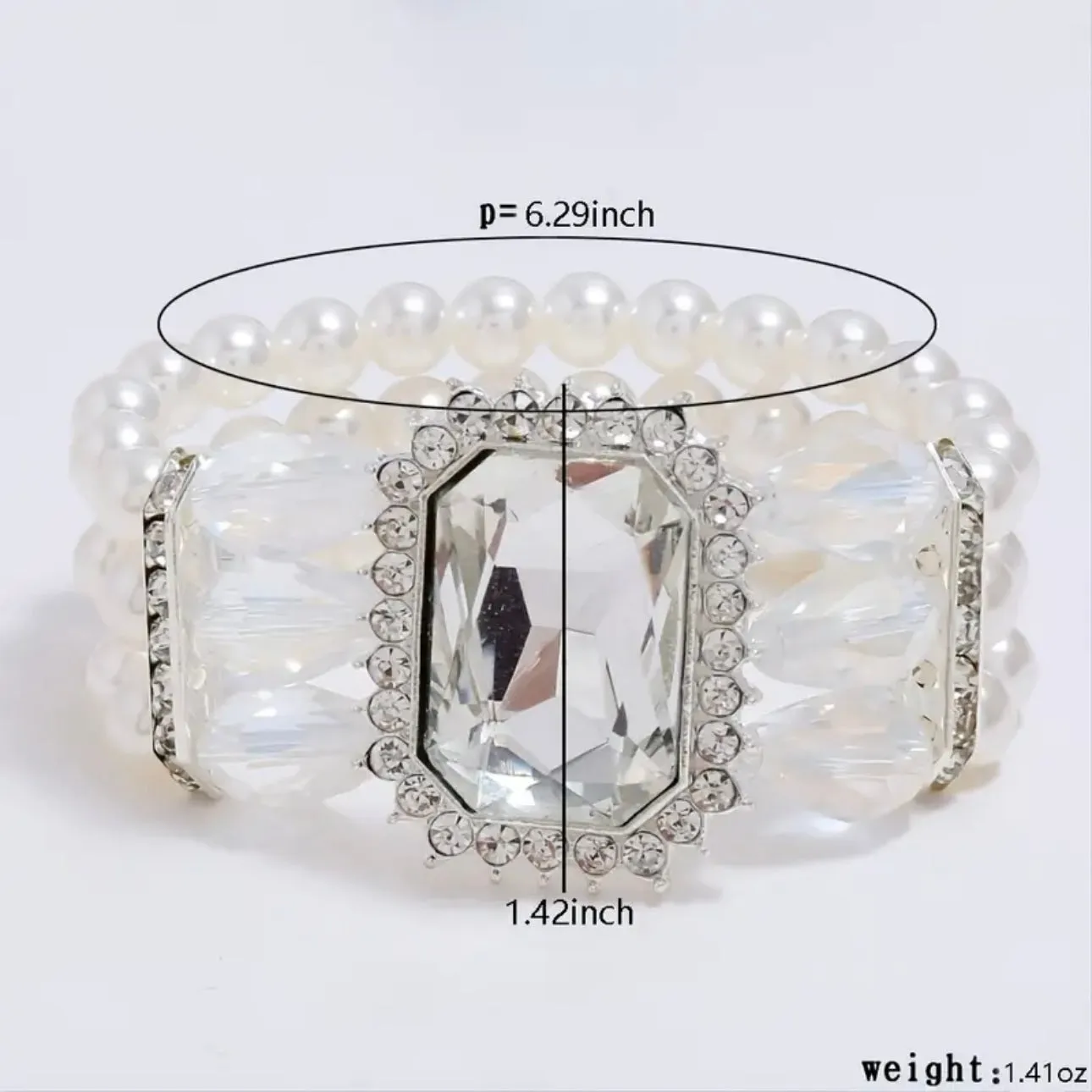 Luxurious Pearls Jewelry Set
