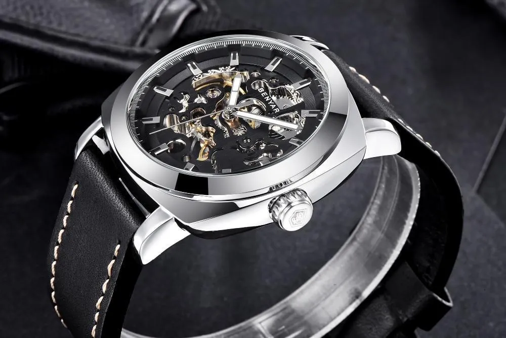 Luxury Men's Business Watches Automatic Mechanical Watch Sport Waterproof Modern Men Wrist Watches