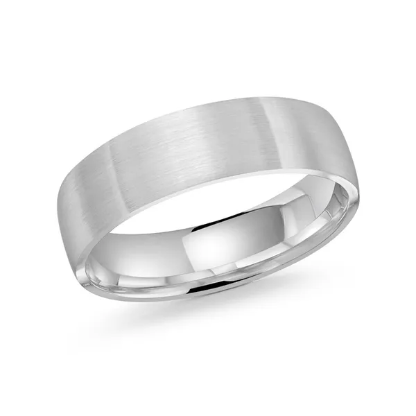 Malo (10K, 14K) Gold (6mm) Brushed Centre Wedding Band