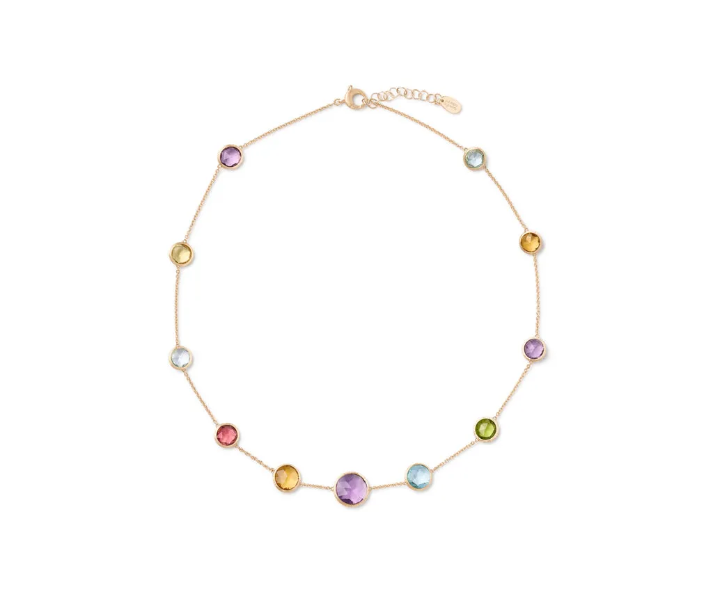 Marco Bicego 18kt Yellow Gold Short Gemstone Necklace - CB2710_MIX01_Y_02