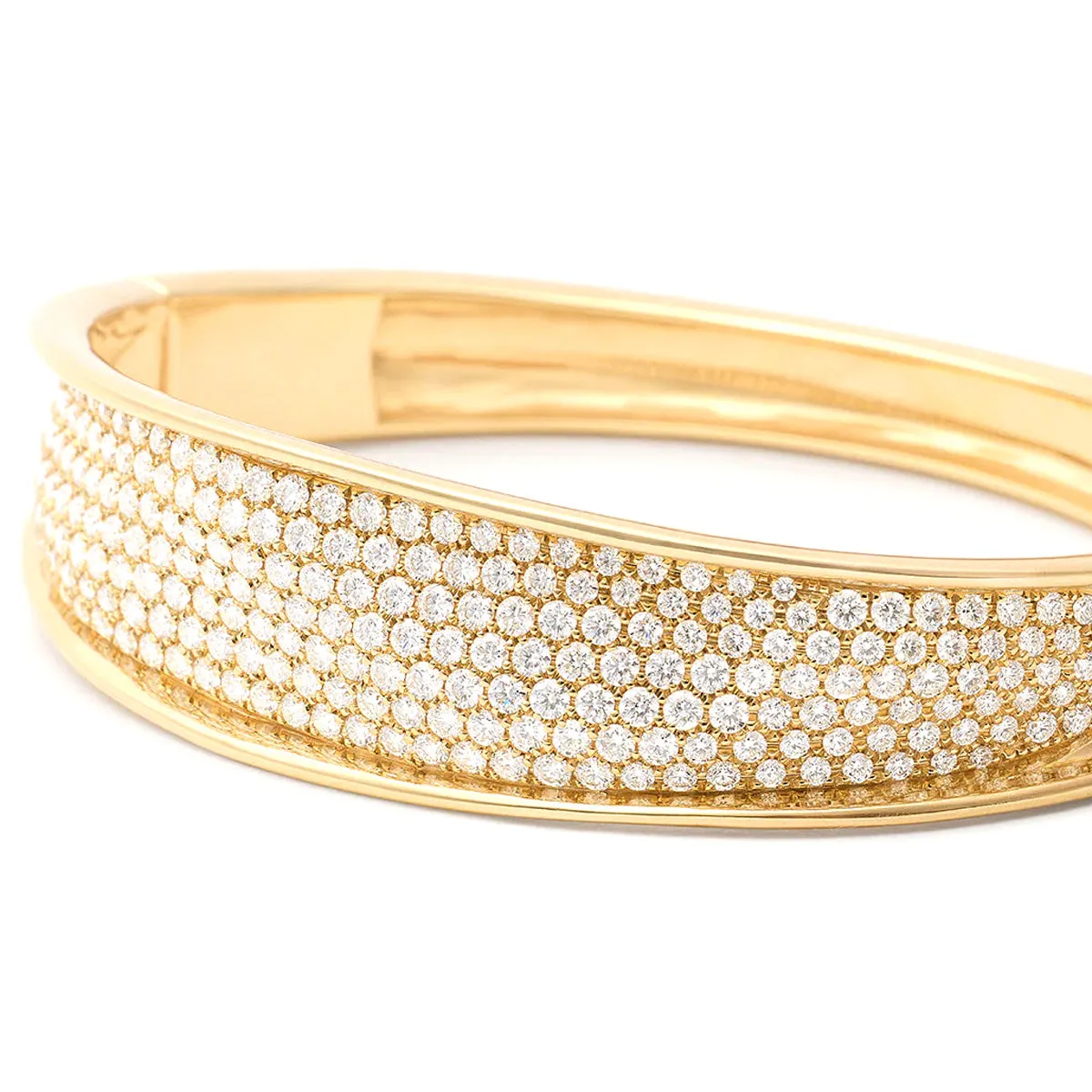 Marco Bicego Lunaria Diamond Pavé Bangle
