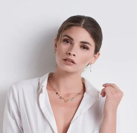 Marco Bicego18K Yellow Gold Paradise 16 Inch Mixed Gem Necklace