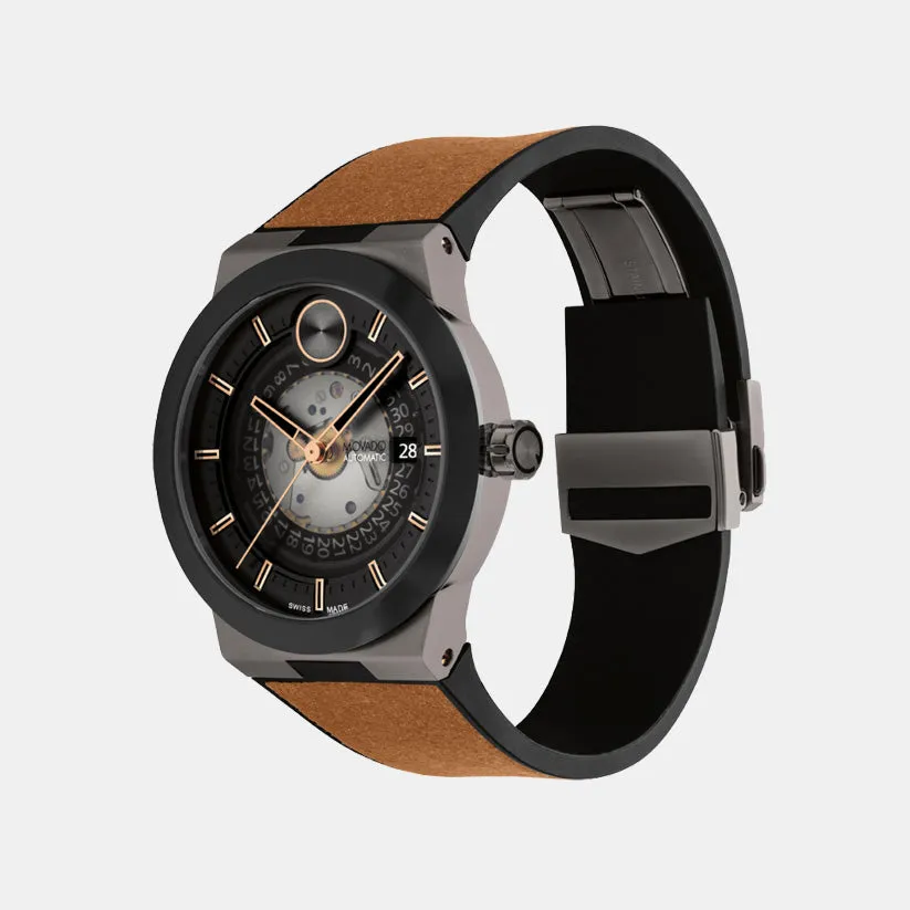 Men Automatic Transparent Dial Analog Ceramic Watch 3601248