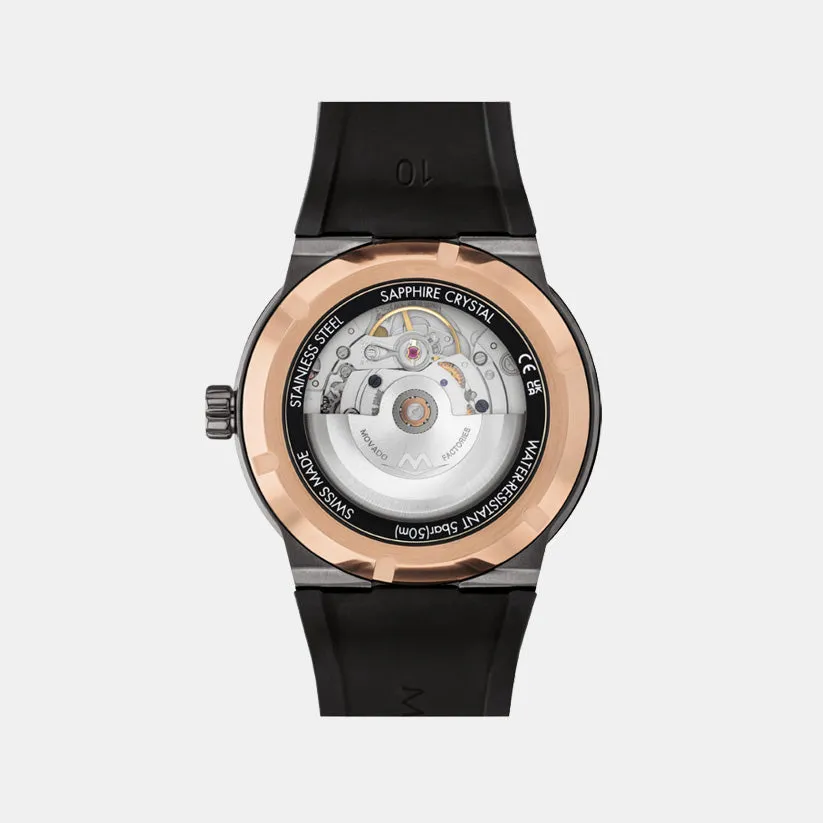 Men Automatic Transparent Dial Analog Ceramic Watch 3601248