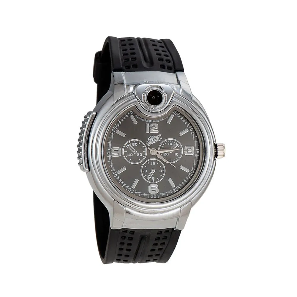 Men's sporty lighter watch