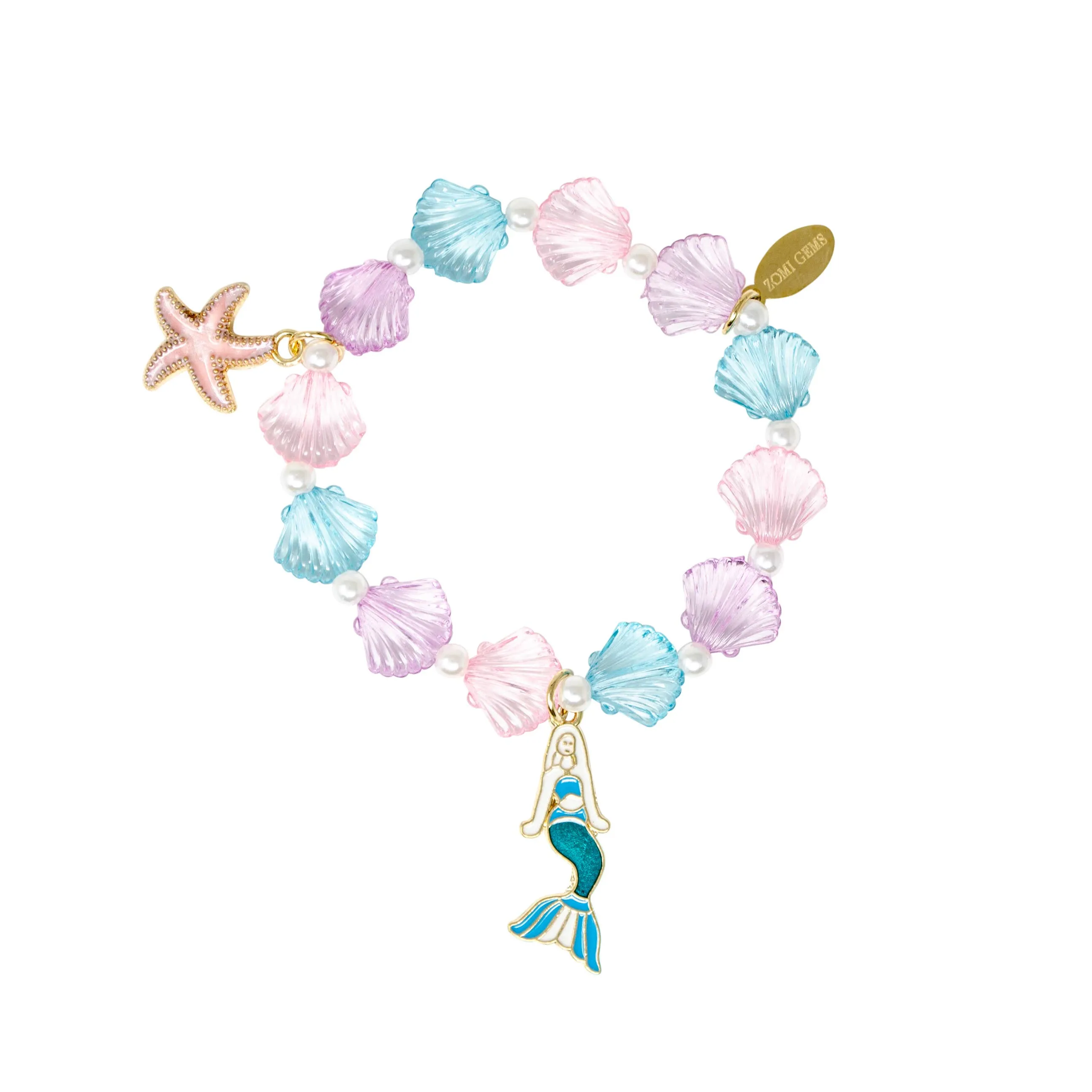 Mermaid Seashell Bracelet Tower