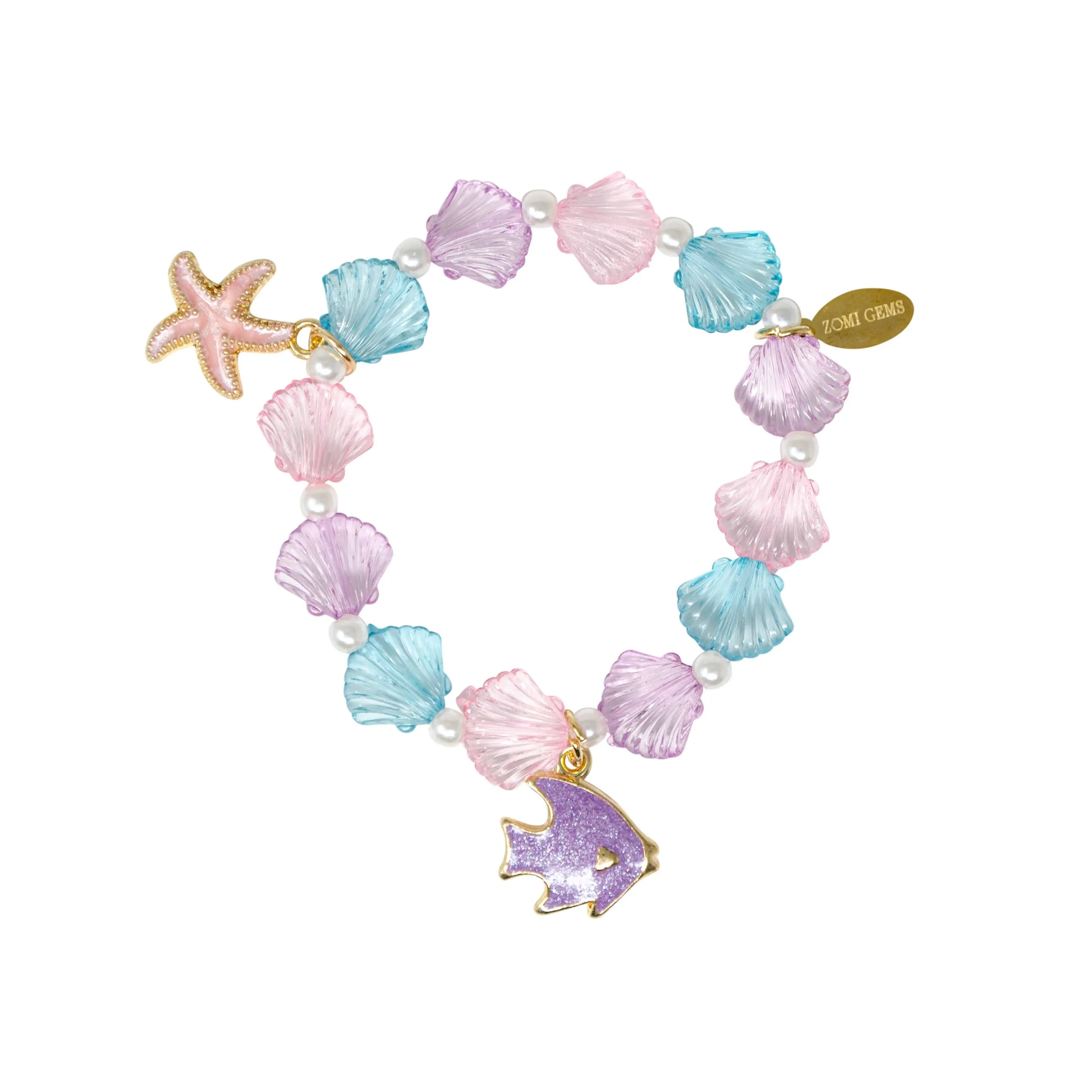 Mermaid Seashell Bracelet Tower