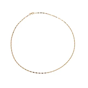Mini Disc Necklace - Gold