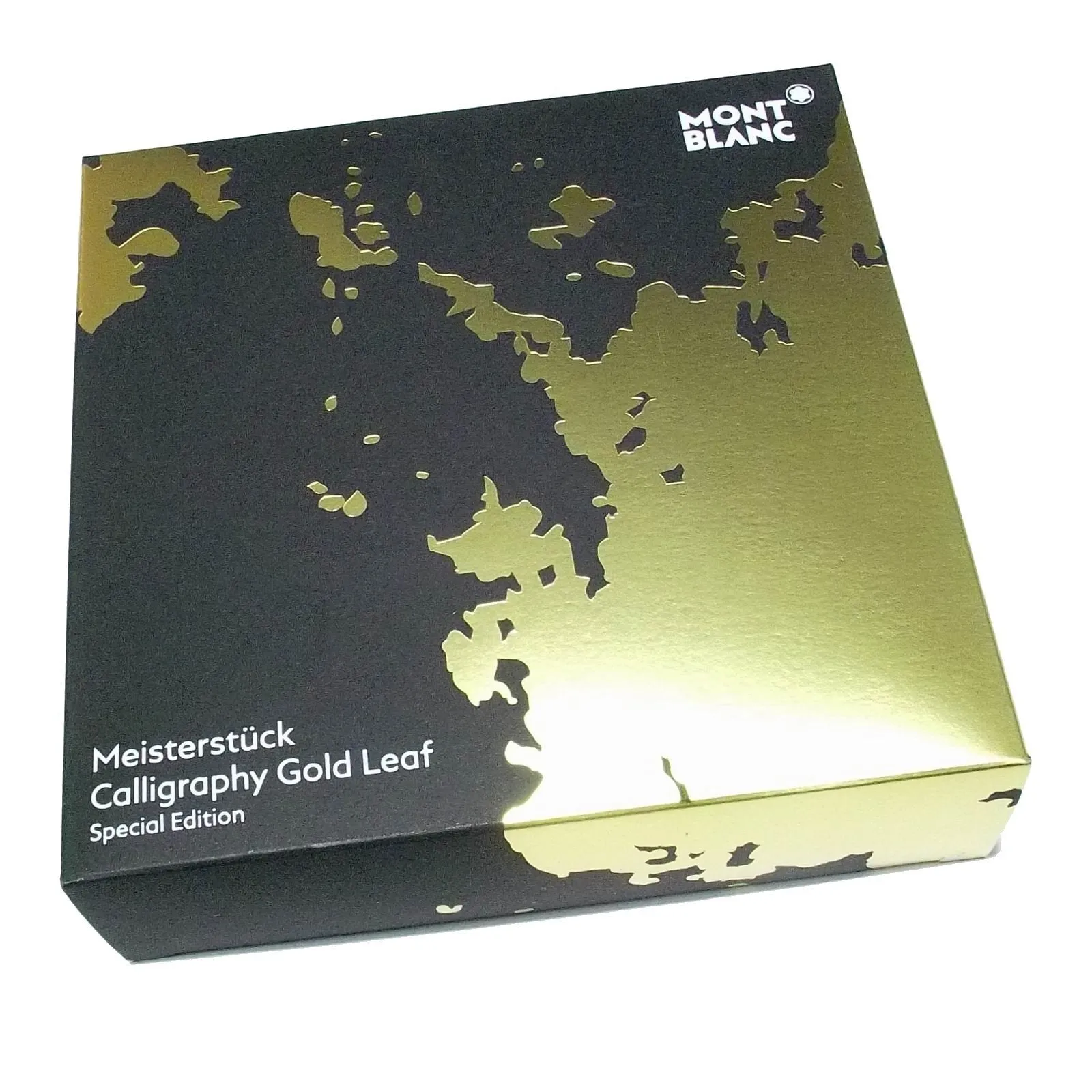 Montblanc fountain mesherstück solitaire calligraphy gold leaf tip tip m 119688