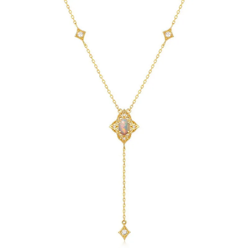 Moon & Star Necklace Set