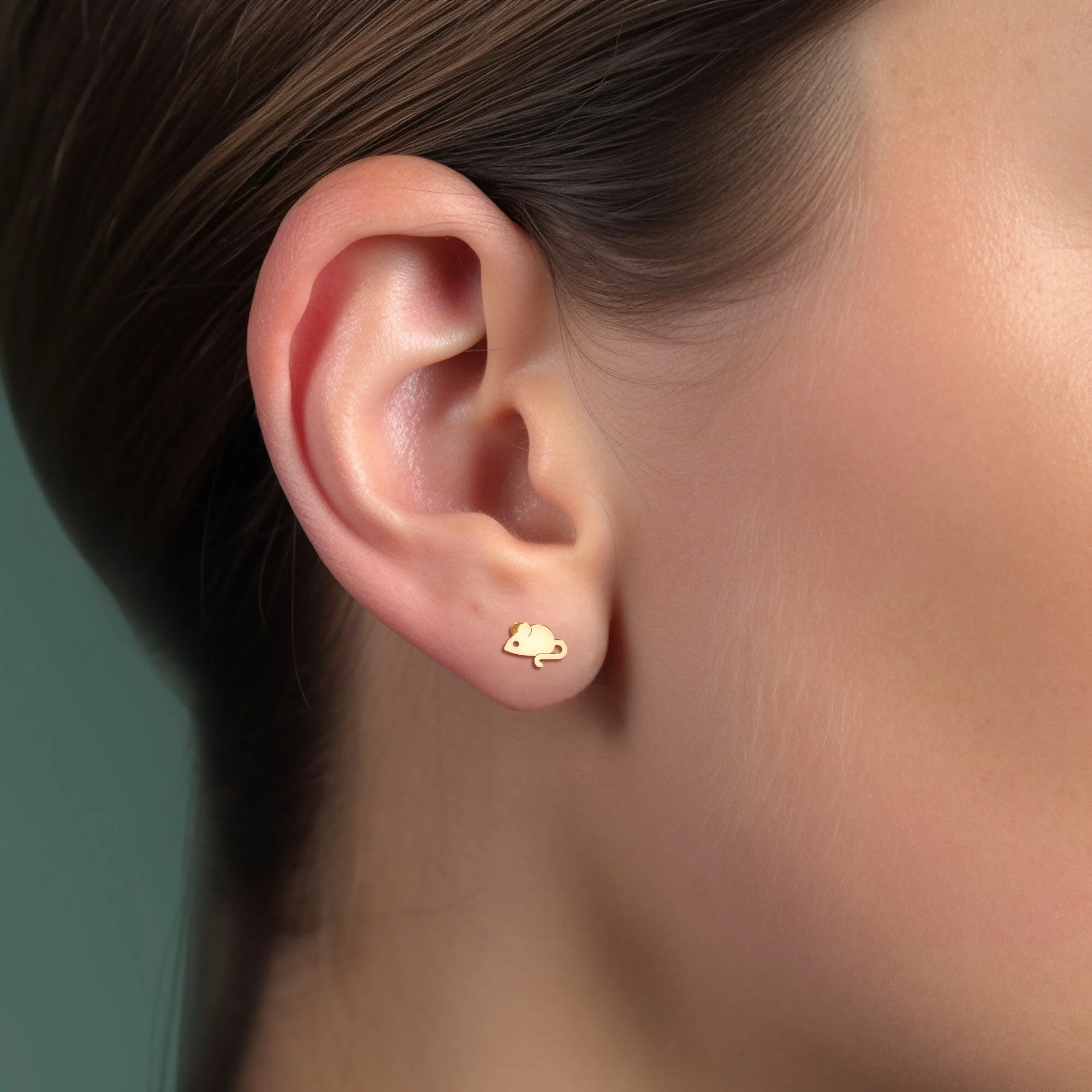 Mouse Earrings