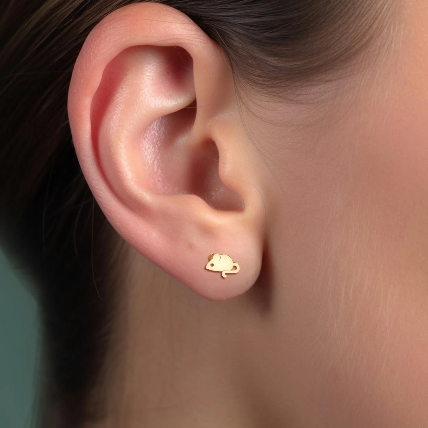 Mouse Earrings
