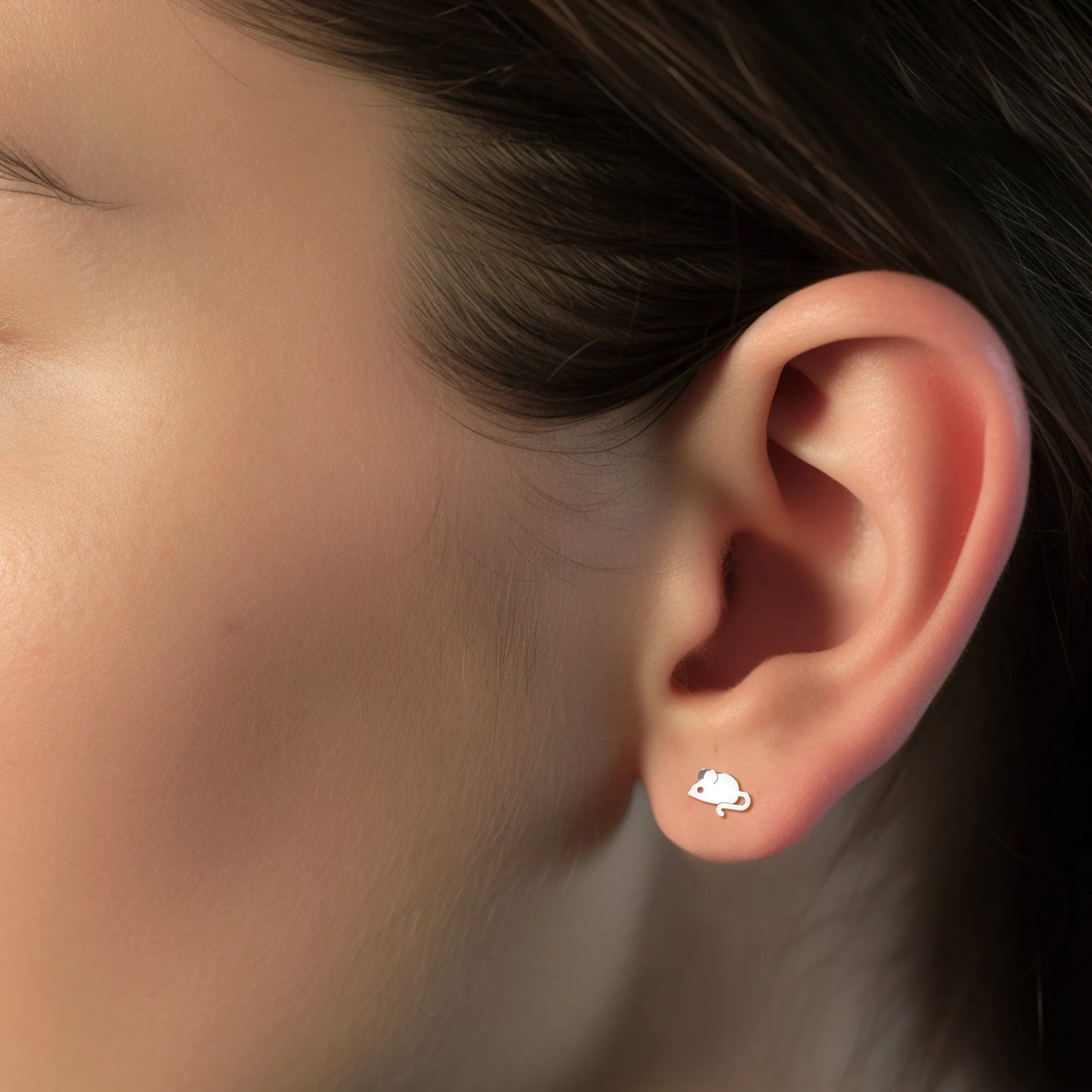 Mouse Earrings