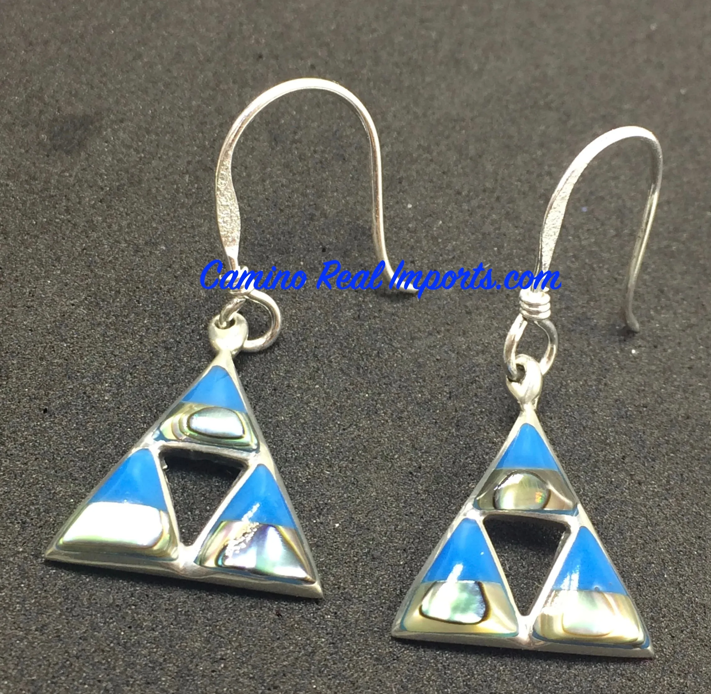 Multi Stone Inlay Earrings JMSER019