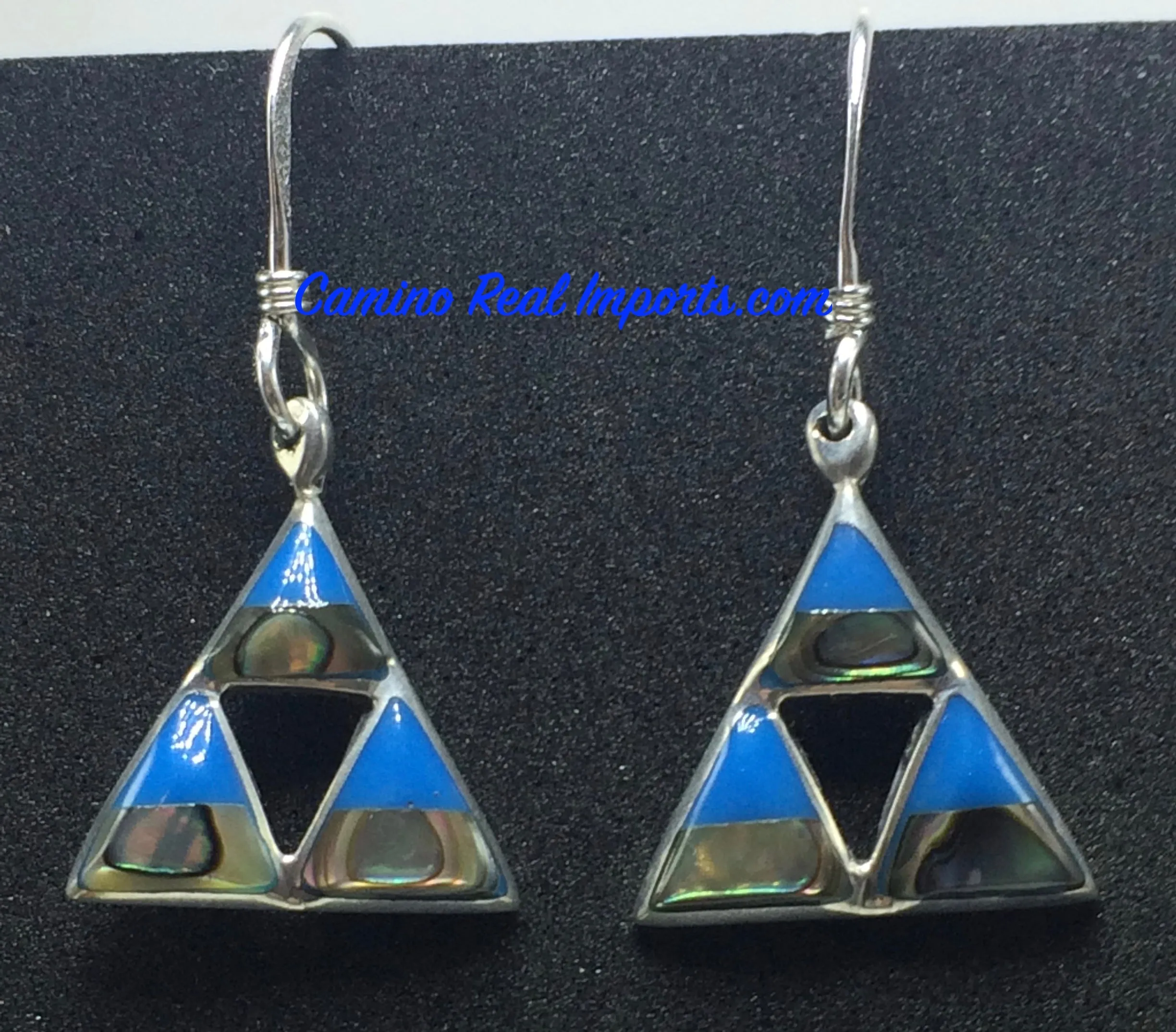 Multi Stone Inlay Earrings JMSER019