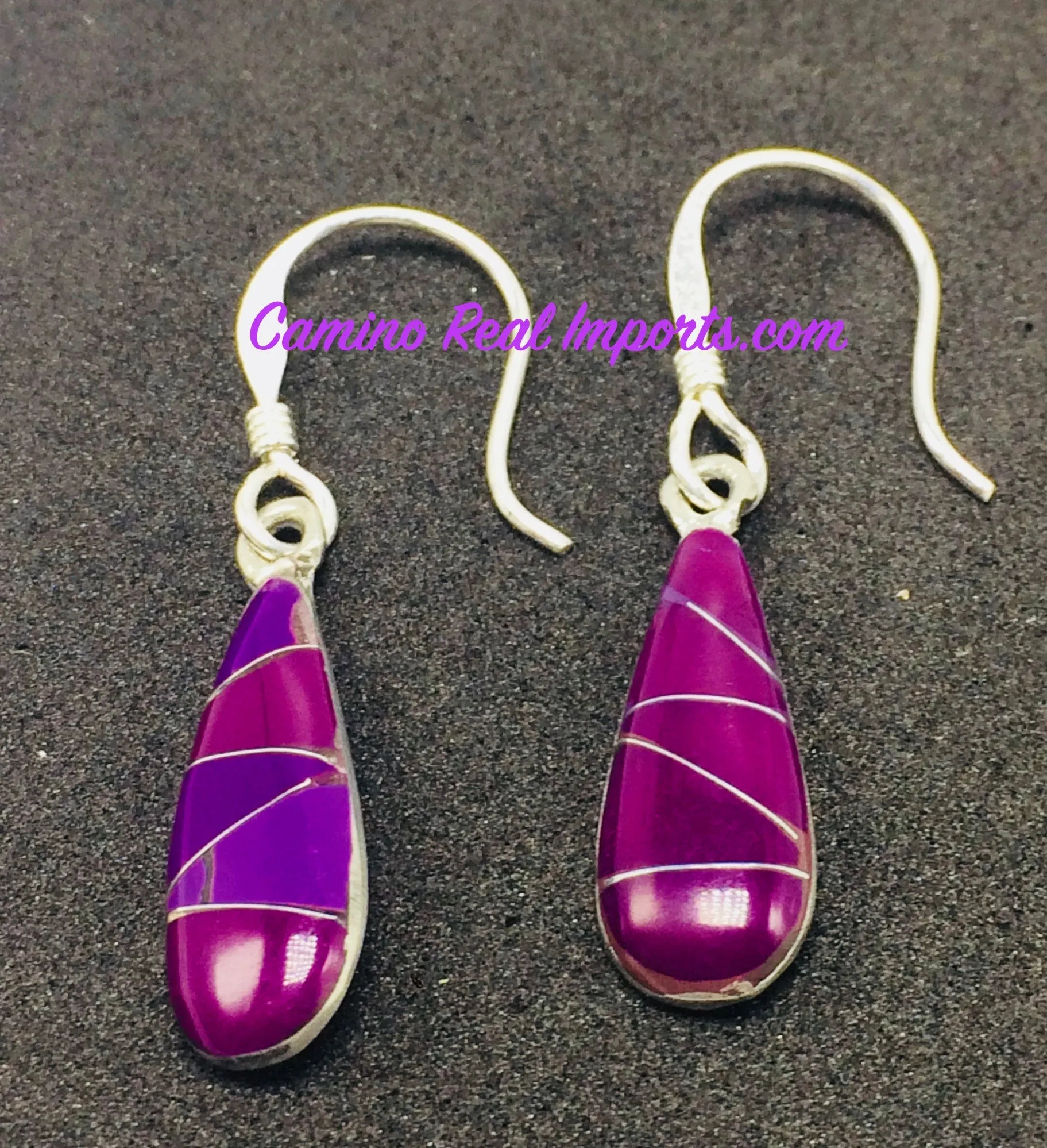 Multi Stone Inlay Earrings JMSER022