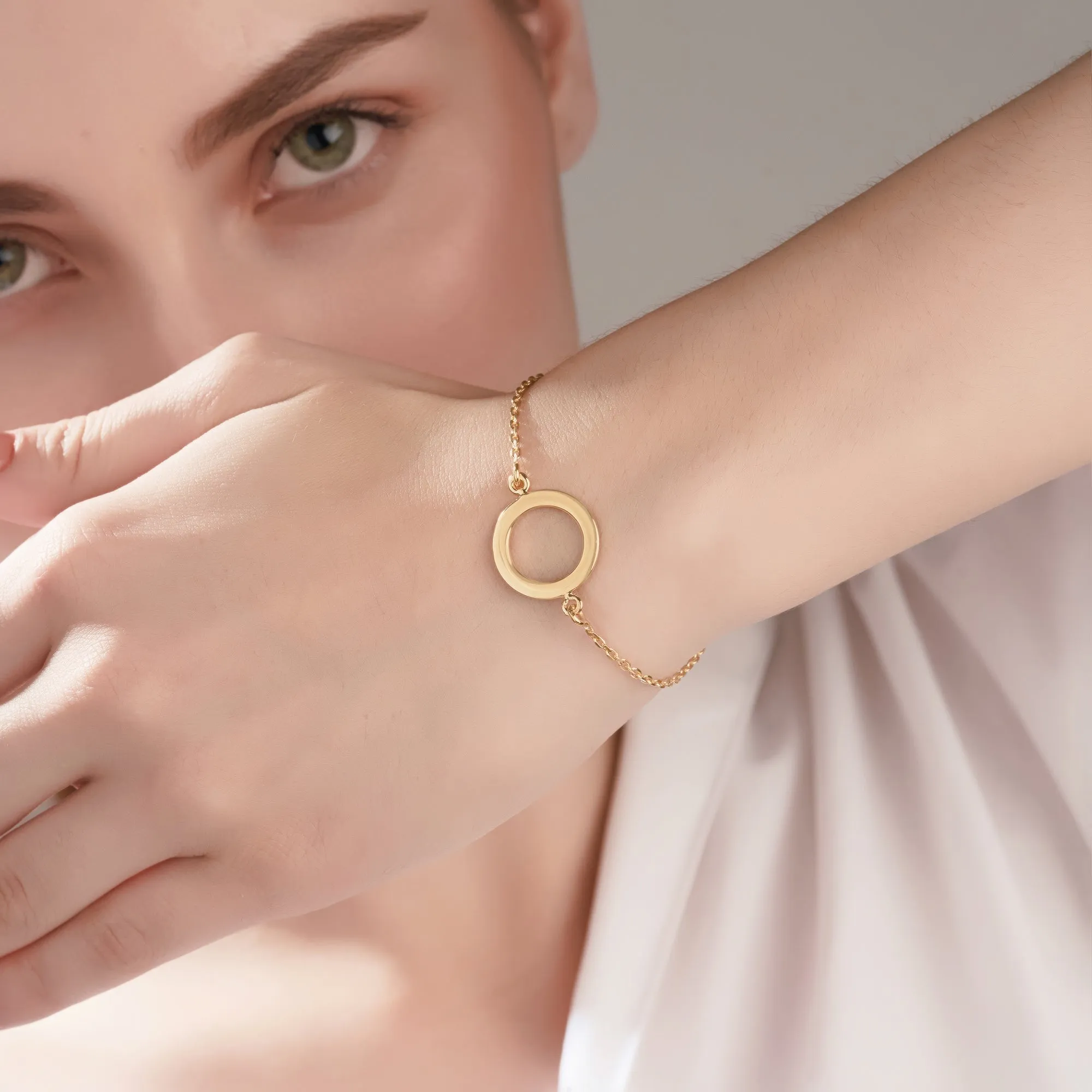Mysha Personalized Eternal Ring Bracelet