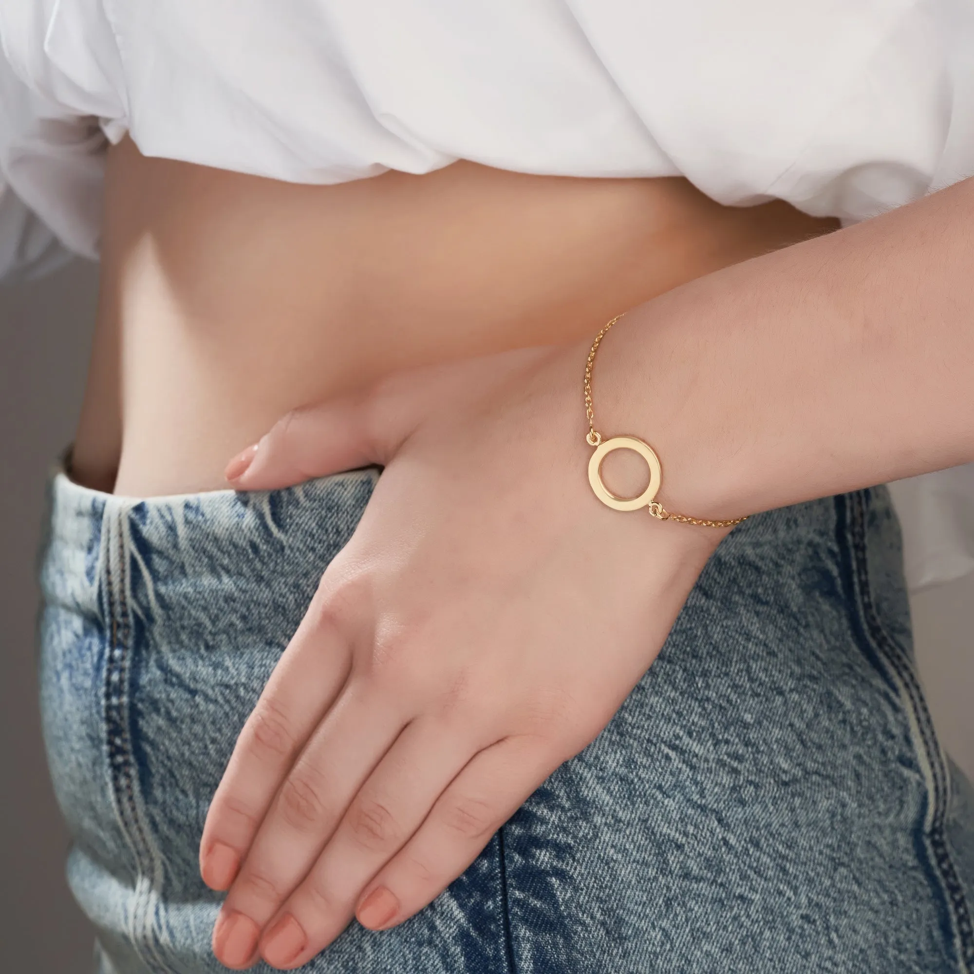 Mysha Personalized Eternal Ring Bracelet