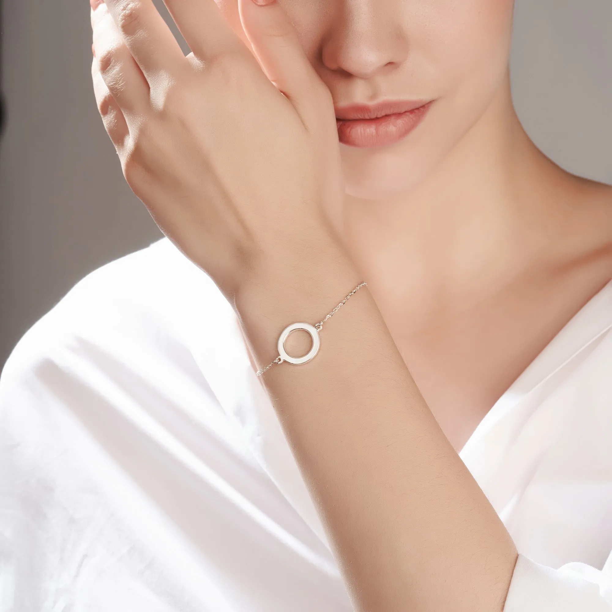 Mysha Personalized Eternal Ring Bracelet