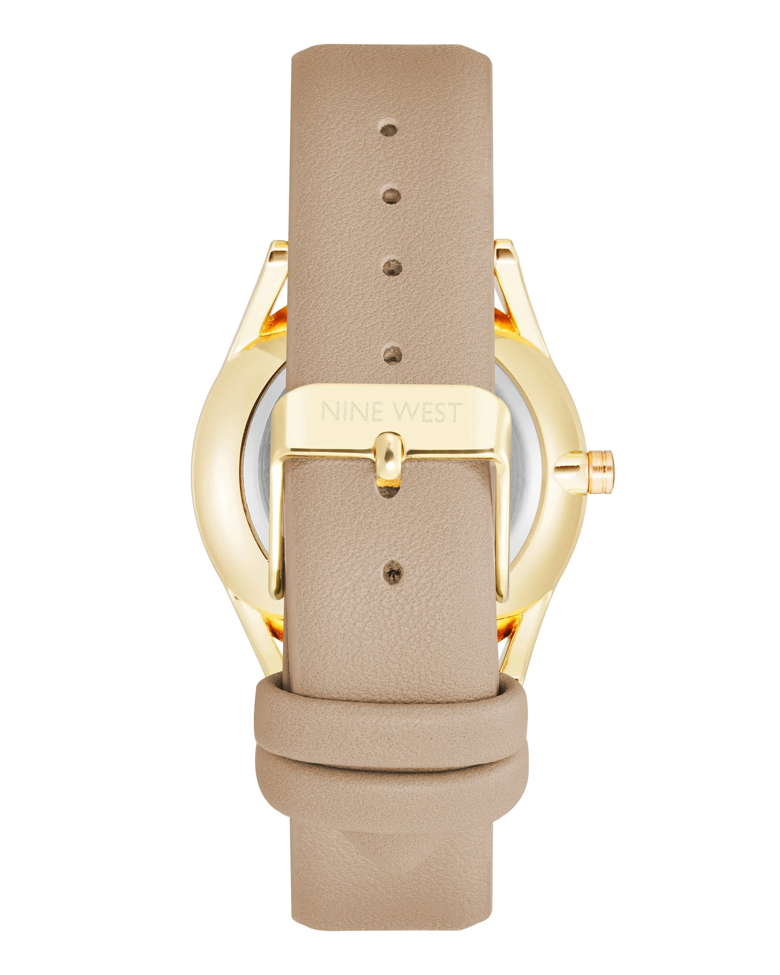 Nine West Silver Dial Analog Watch For -  Ladies NW-1994SVTN