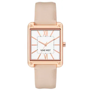 Nine West Silver Dial Analog Watch For -  Ladies NW-2116RGBH