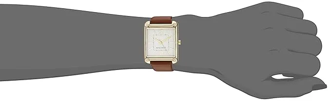 Nine West Silver Dial Analog Watch For -  Ladies NW-2116SVBN