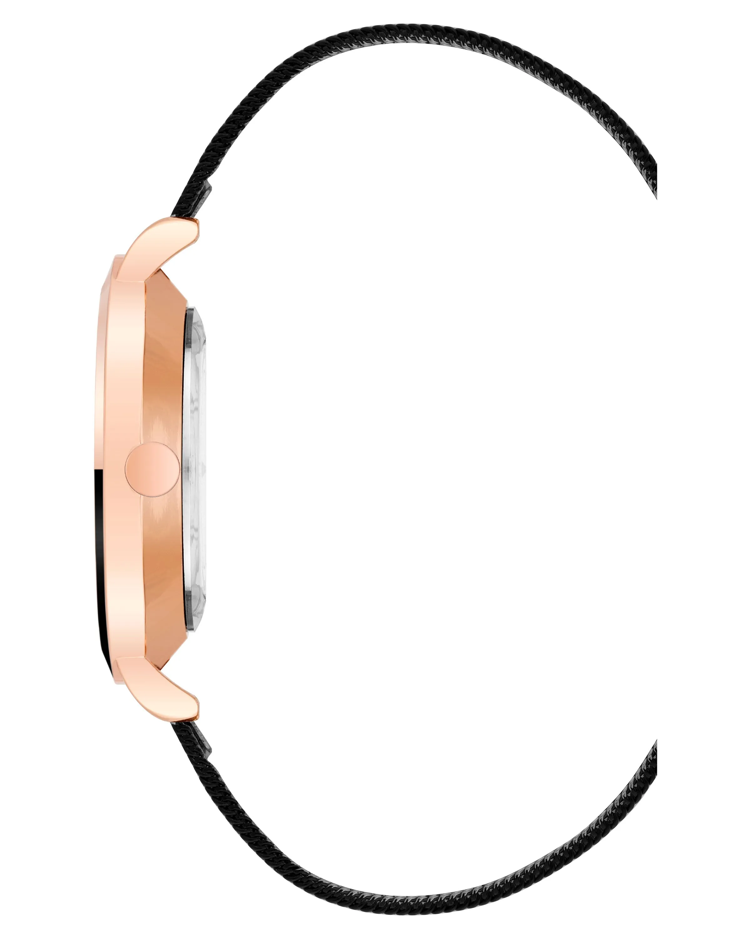 Nine West Silver Dial Analog Watch For -  Ladies NW-2515RGBK