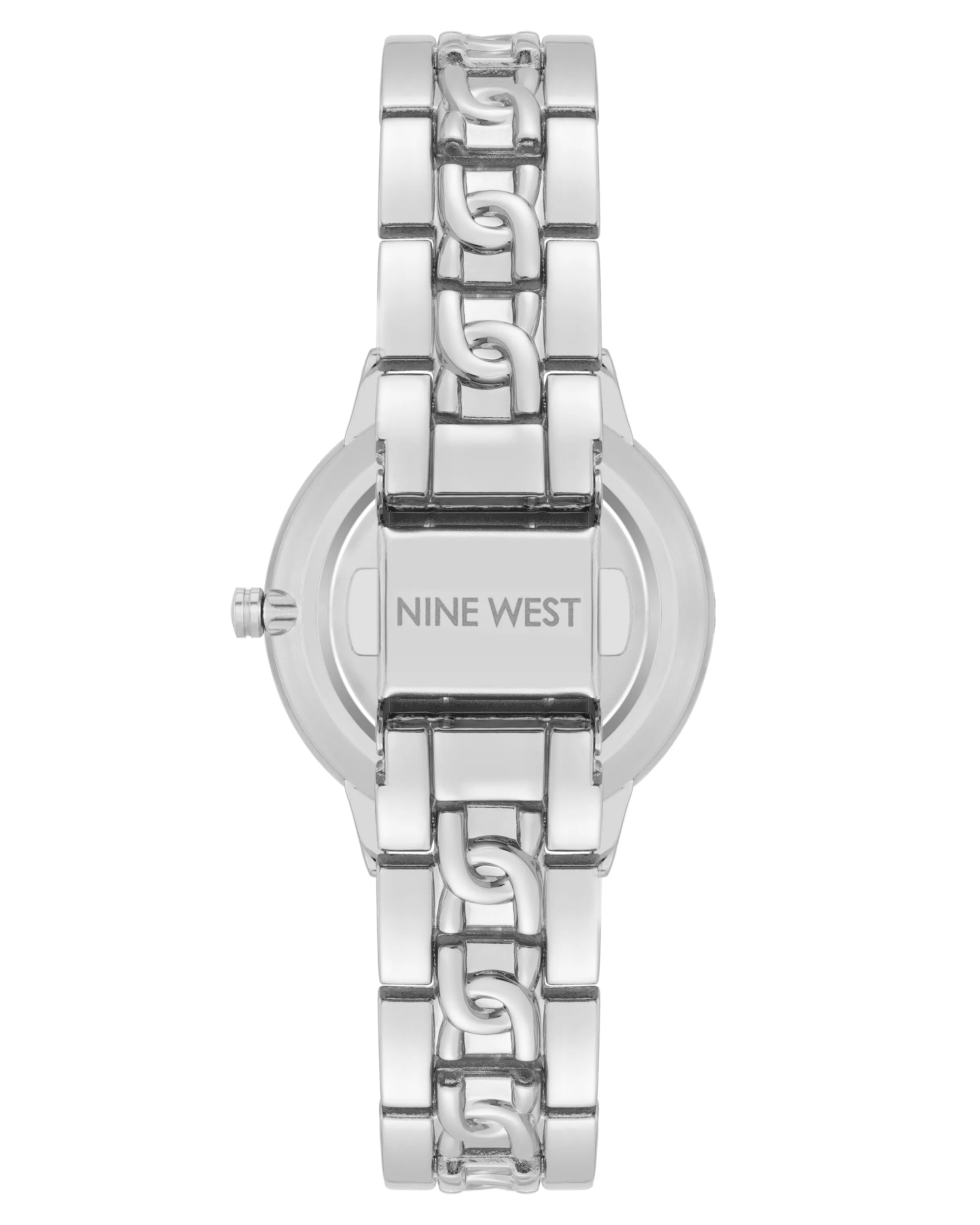 Nine West Silver Dial Analog Watch For -  Ladies NW-2929SVSV